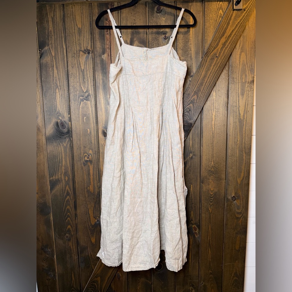 Unbranded Linen Midi Dress